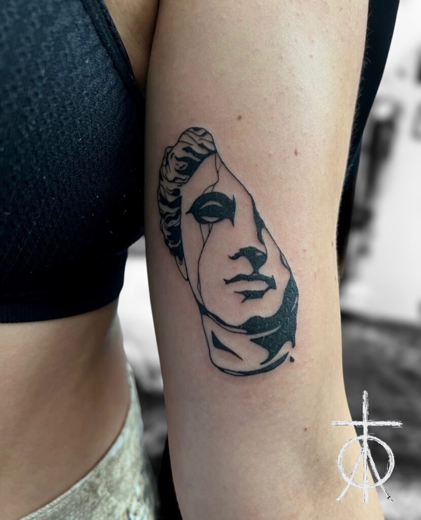 The Best Blackwork Tattoo, Claudia Fedorovici at Tempest Tattoo Studio