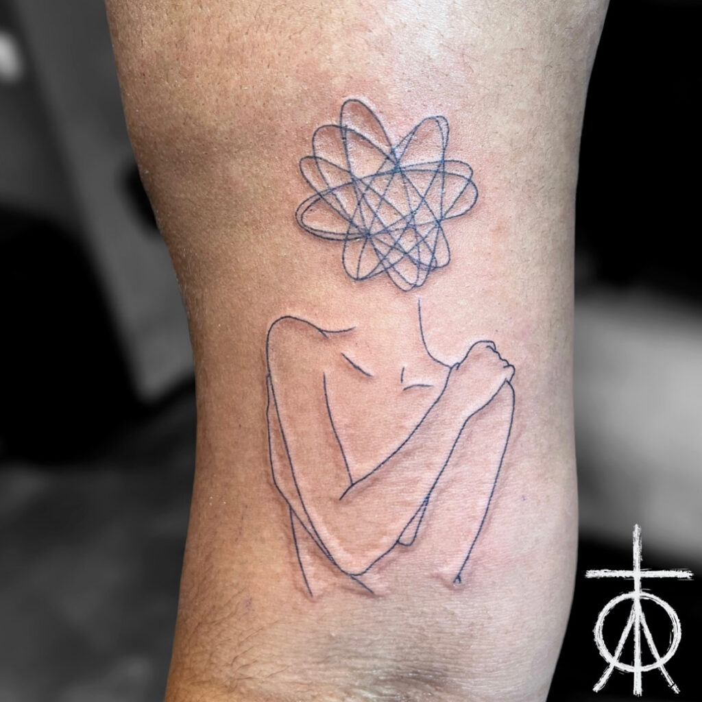 The Best Fine Line Tattoo By Claudia Fedorovici done in Amsterdam