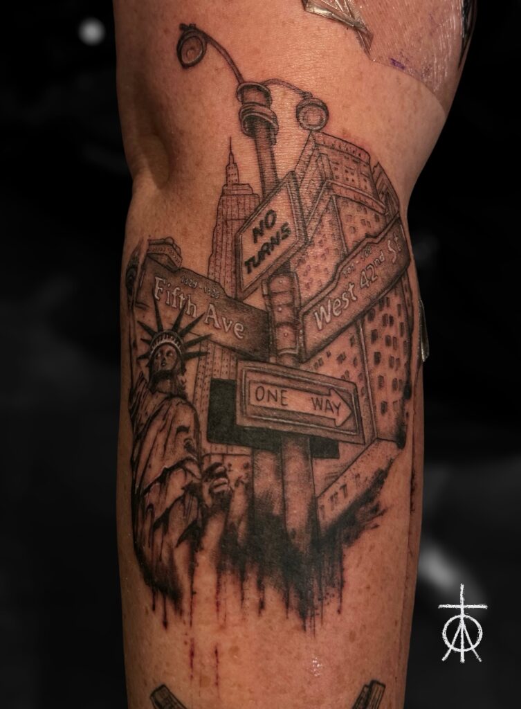 The Best New York Tattoo By Claudia Fedorovici